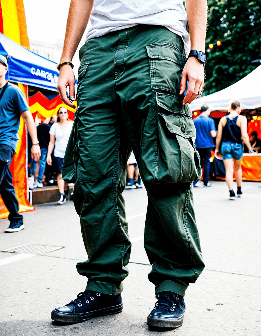 baggy cargo pants