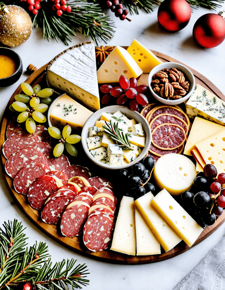 christmas charcuterie board