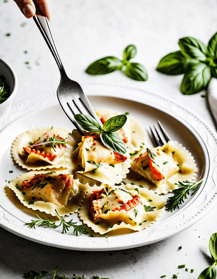 lobster ravioli
