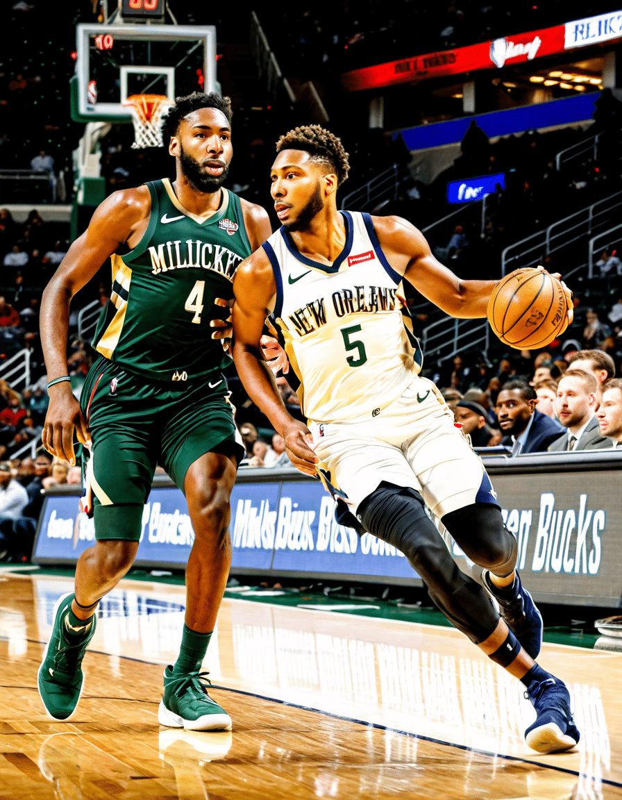 new orleans pelicans vs milwaukee bucks match player stats