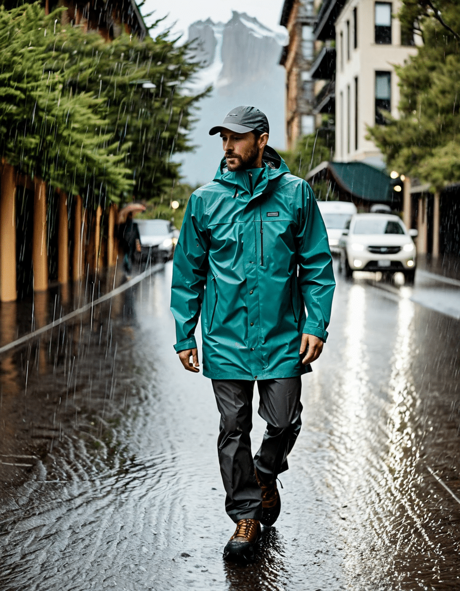 patagonia rain jacket
