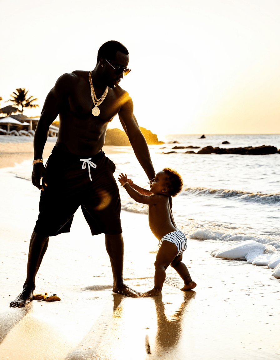 diddy and baby oil