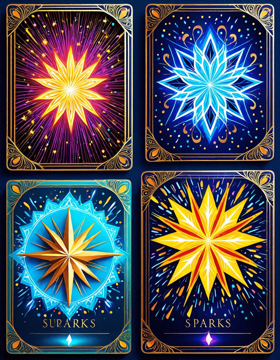 surging sparks card list