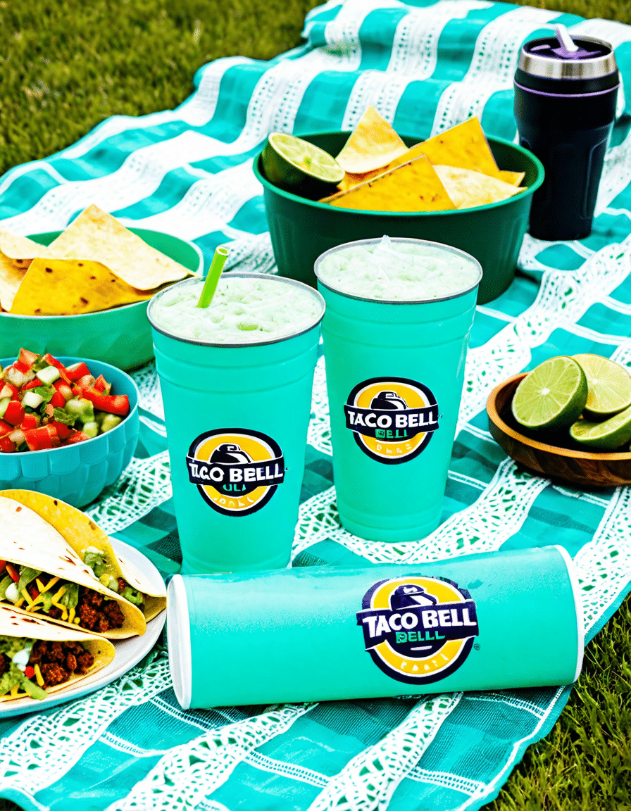 taco bell baja blast stanley cups