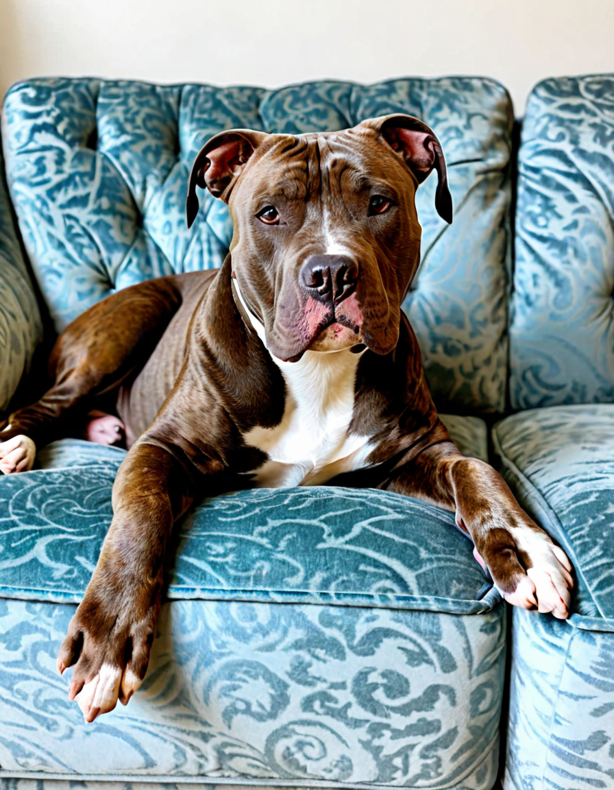 brindle pitbull