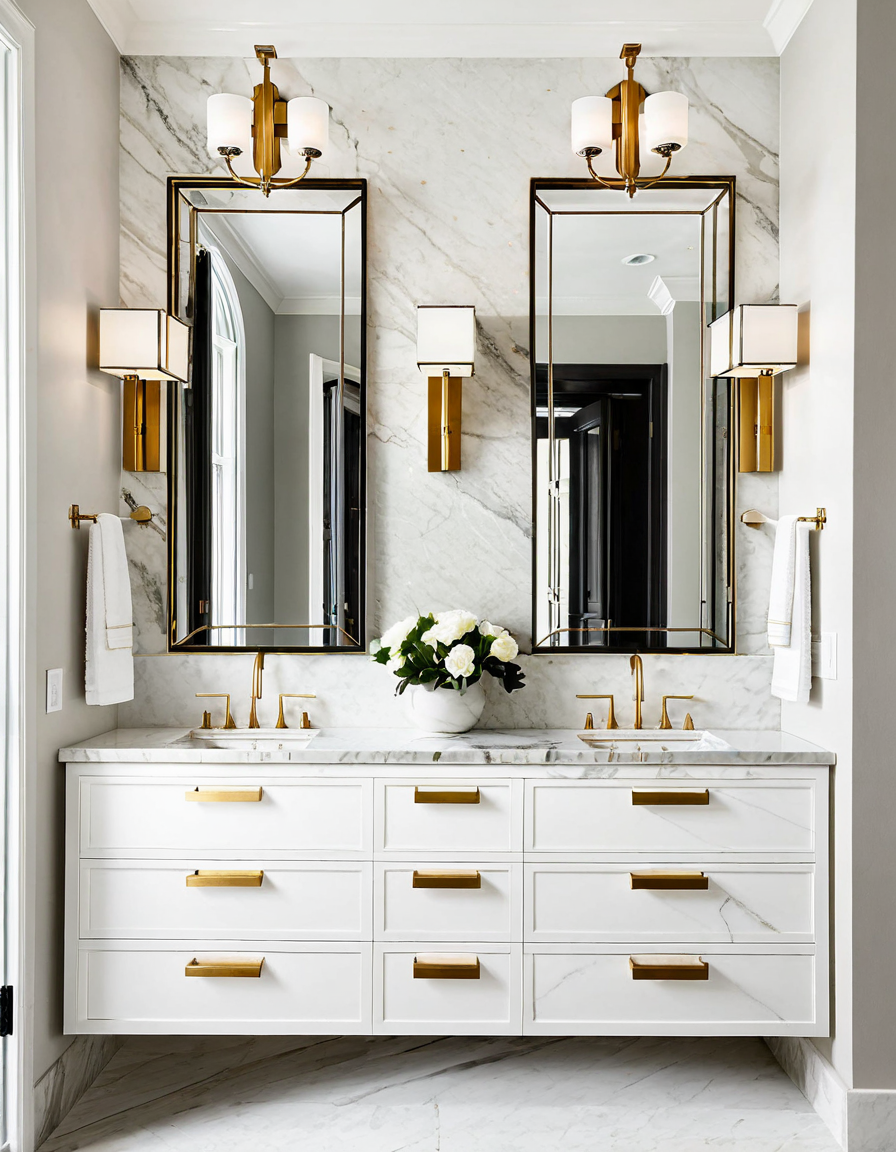 floating bathroom vanity
