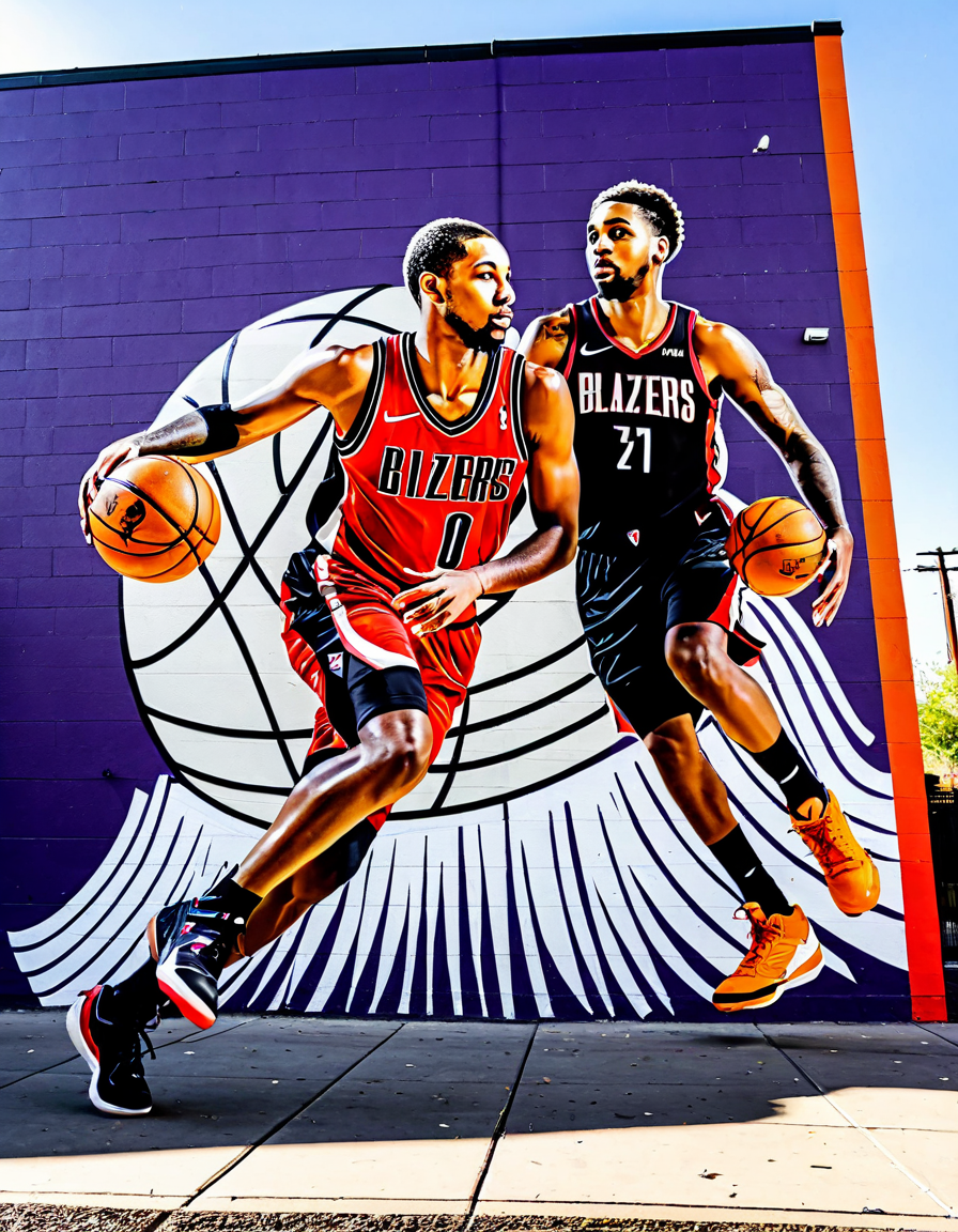 portland trail blazers vs phoenix suns match player stats