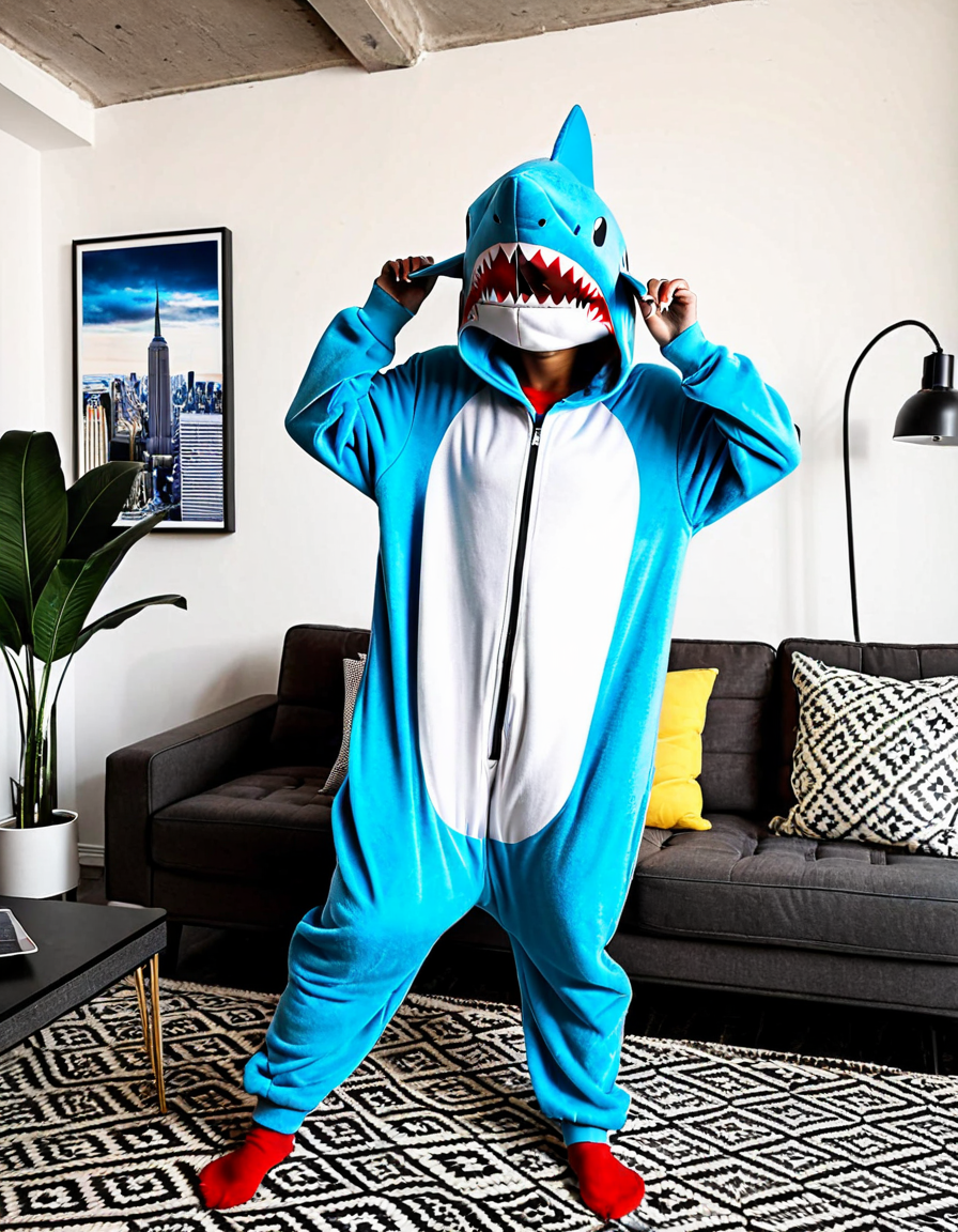 shark onesie