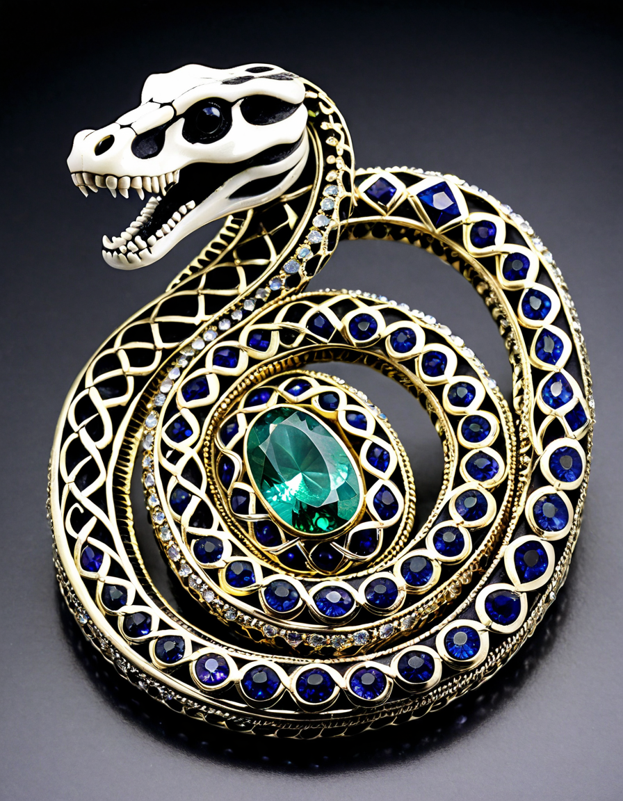 snake skeleton